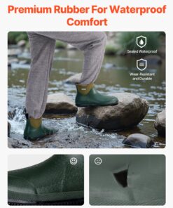 Anti-Slip Rubber Work & Rain Boots