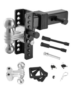 VEVOR Adjustable Trailer Hitch 2.5'' Receiver