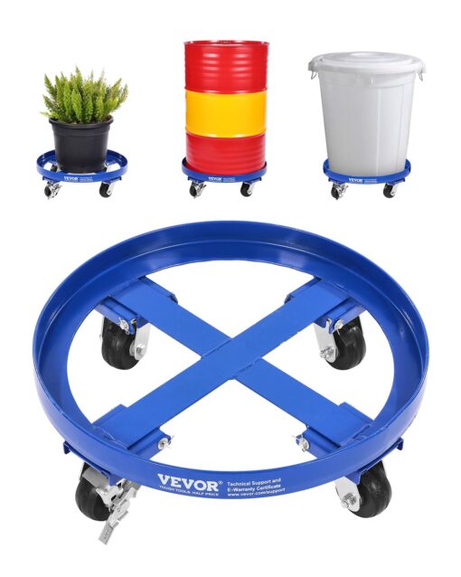 VEVOR 55 Gallon 208L Heavy Duty Drum Dolly