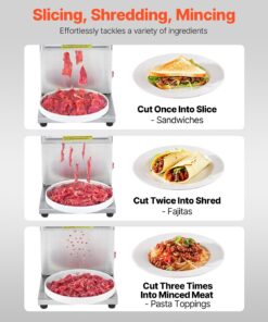 5mm Stainless Steel Slicer for Boneless Meat & Vegetables