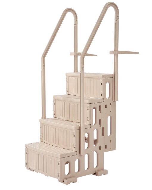 VEVOR 4 Step Pool Ladder with Double Handrails