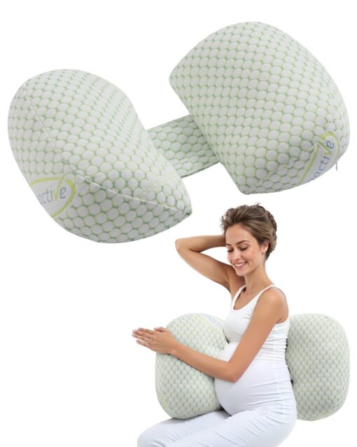 VEVOR Adjustable Pregnancy Wedge Pillow Soft Breathable Maternity Support Cushion