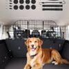 VEVOR Adjustable Dog Car Barrier 93 152 cm