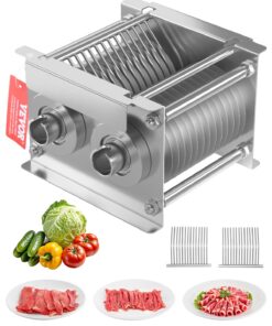 VEVOR 7 mm Stainless Steel Blade Set for SJY-DQ90 Commercial Meat Cutter