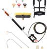 VEVOR 55m Telescoping Pressure Washer Wand with Brush  Nozzles  High Reach Cleaning Tool
