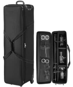 VEVOR Studio Equipment Trolley Case 131x36.5x38 cm Rolling Camera Bag