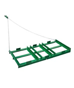 VEVOR 1.2 m Heavy-Duty Tow Behind Drag Harrow for Driveways