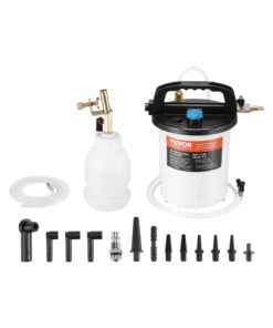 VEVOR 3L Pneumatic Brake Fluid Bleeder Kit with 13 Connectors & 1L Reservoir