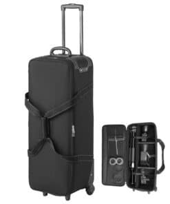 VEVOR Rolling Camera Bag 91x30x35 cm – Waterproof Studio Equipment Trolley Case with Customizable Storage