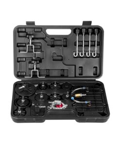 VEVOR 12-Piece Brake Bleeder Adapter Kit – Compatible with Most Vehicles