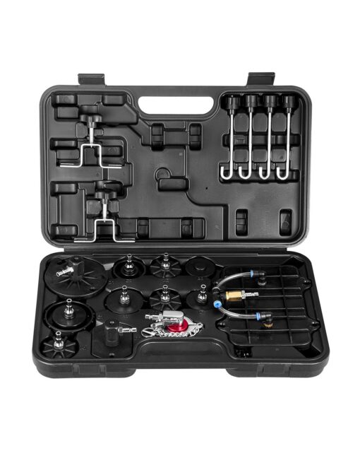 VEVOR 12 Piece Brake Bleeder Adapter Kit Compatible with Most Vehicles