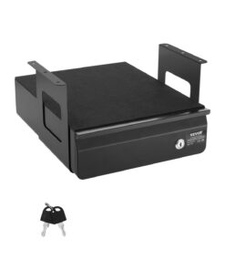 VEVOR 33 cm Lockable Under Desk Drawer Organizer