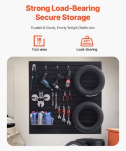 Heavy-Duty Modular Wall Storage for Garage & Workshop