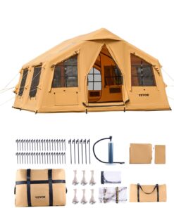 VEVOR Inflatable Glamping Tent for 8-12 People