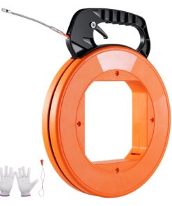 VEVOR 30m PET Fish Tape Wire Puller with Non-Conductive Case