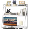 VEVOR 2 Tier Desktop Bookshelf Organizer