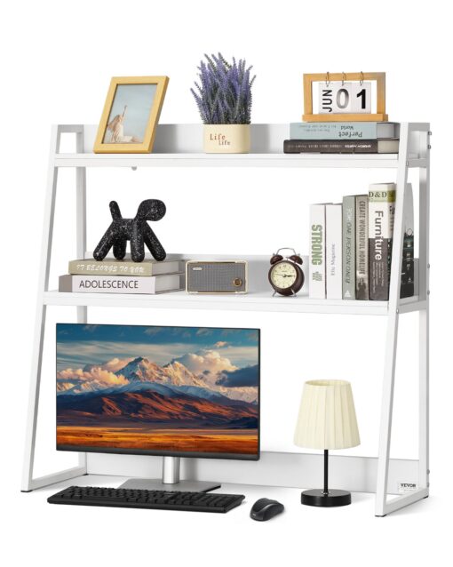 VEVOR 2 Tier Desktop Bookshelf Organizer