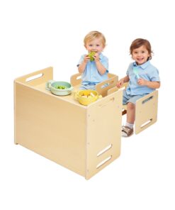 VEVOR Montessori Weaning Table & Chair Set