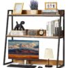 VEVOR 2 Tier Desktop Bookshelf Organizer