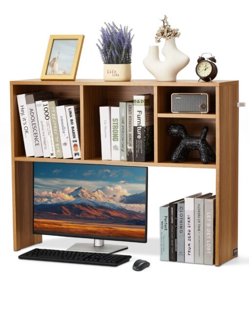 VEVOR Wooden Desktop Bookshelf