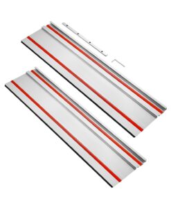 VEVOR Track Saw Guide Rail 140 cm with Connector - Compatible with Makita