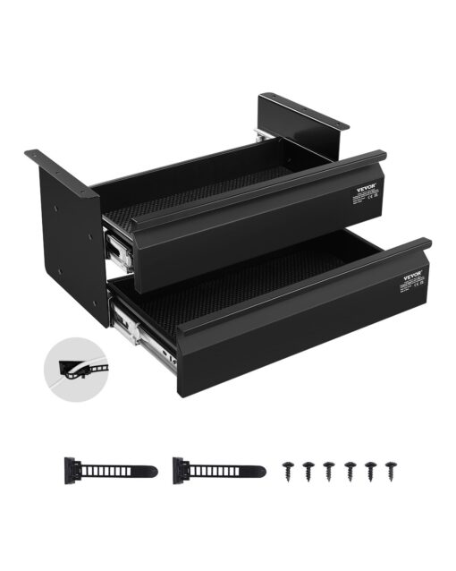 VEVOR 40 cm Under Desk Drawer Organizer