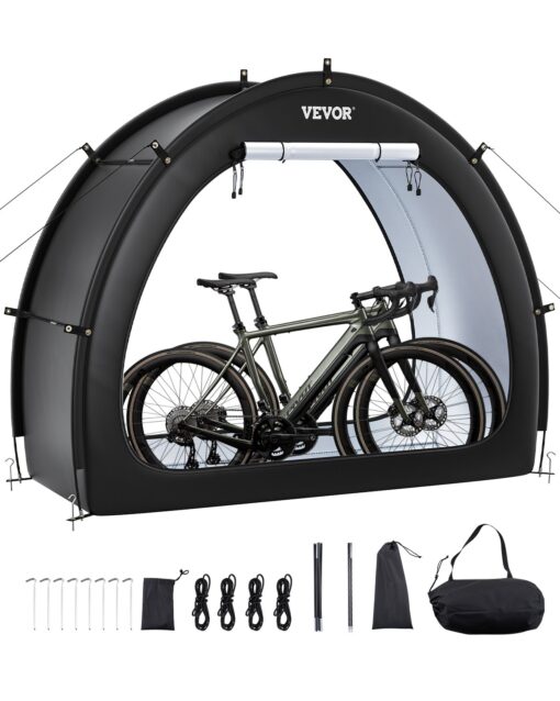 VEVOR Waterproof Outdoor Bike Storage Tent for 1 2 Bicycles
