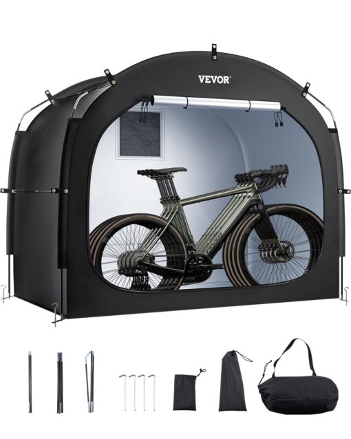 VEVOR Waterproof Outdoor Bike Storage Tent for 4 5 Bikes