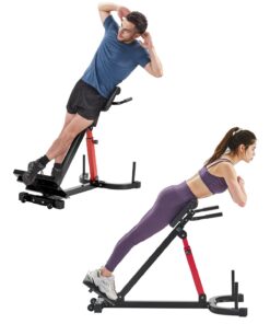 VEVOR Adjustable Roman Chair Hyperextension Bench