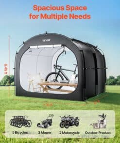 Durable & Portable Shelter with Ventilation