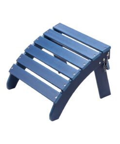 VEVOR HDPE Folding Adirondack Ottoman Footrest