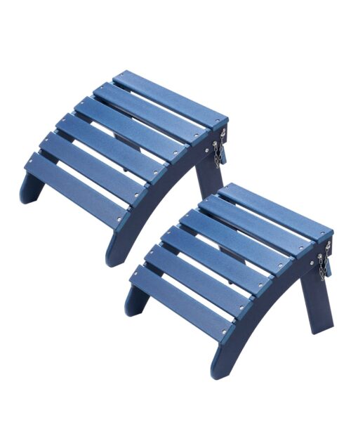 VEVOR Folding Adirondack Ottoman Set of 2