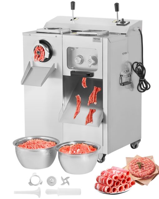 VEVOR Commercial Electric Meat Grinder Slicer