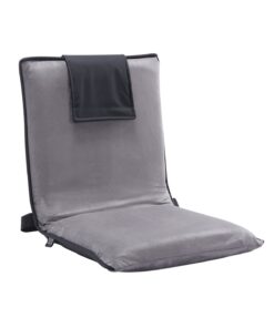 VEVOR Adjustable Folding Floor Chair with Back Support