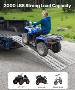 Foldable with Handles & Straps for ATVs