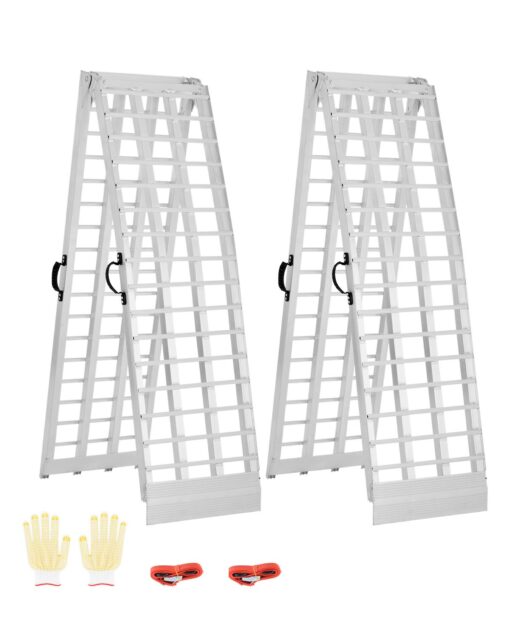 VEVOR 900 kg Aluminum Loading Ramps 2Pcs Heavy Duty