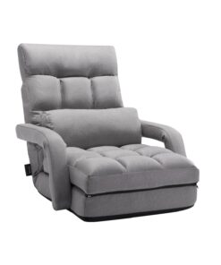 VEVOR Adjustable Floor Chair with Armrests