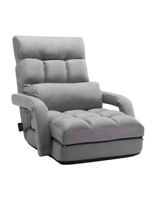 VEVOR Adjustable Floor Chair with Armrests