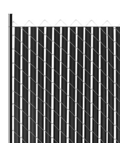VEVOR Double-Wall Privacy Slats with Wings for 2.44m High Chain Link Fence