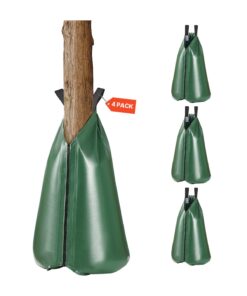 VEVOR Tree Watering Bags 4-Pack 75.7L Slow Release Irrigation for Healthy Growth