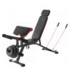 VEVOR Adjustable Weight Bench with Preacher Pad
