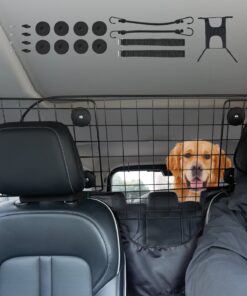 VEVOR Adjustable Dog Car Barrier 90-154 cm