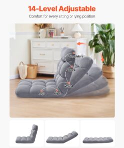 14-Position Folding Lounge Chair