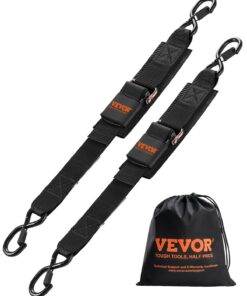 VEVOR Retractable Ratchet Tie-Down Straps 50mm x 60cm