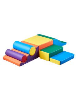 VEVOR 7-Piece Soft Foam Climbing Blocks for Toddlers & Preschoolers – Educational & Safe Playset