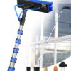 VEVOR 11m Water Fed Pole Kit for Solar Panel  Window Cleaning with Extendable Handle