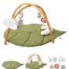 VEVOR Baby Play Gym Mat with 6 Sensory Toys