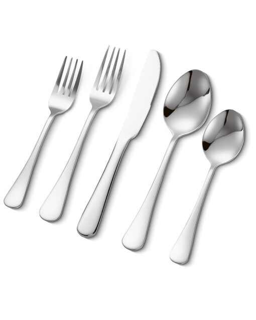VEVOR 30 Piece Stainless Steel Silverware Set Flatware Cutlery for 6