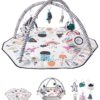 VEVOR Baby Play Gym Mat with 6 Sensory Toys