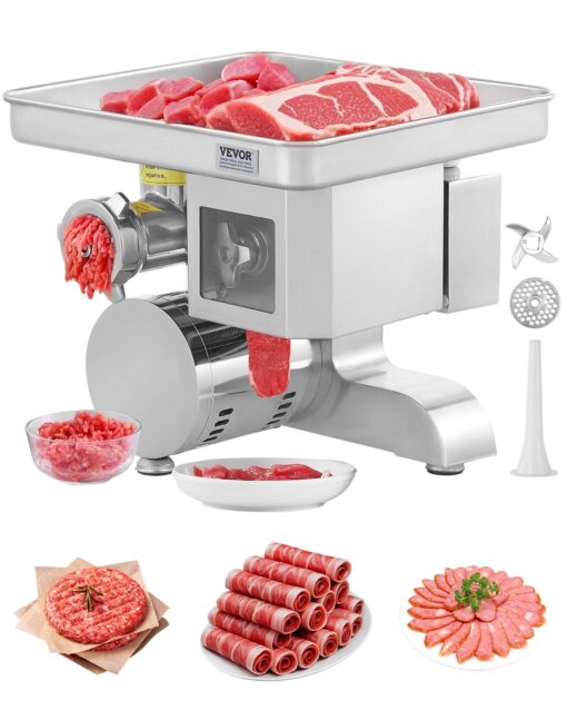 VEVOR Commercial Electric Meat Grinder Slicer